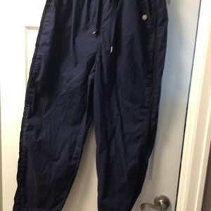 Anthropology Maeve Navy casual pants women L